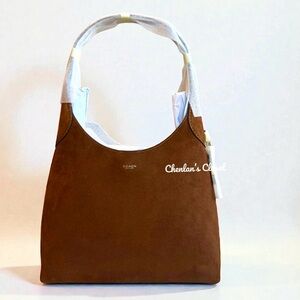 Coach Suede Brooklyn Shoulder Bag 28